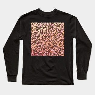 Unique Retro Pattern Long Sleeve T-Shirt